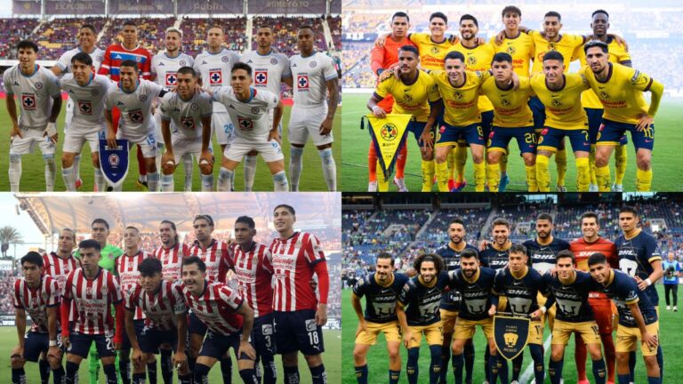 Cruz Azul, América, Pumas y Chivas, a rescatar el honor en la Liga MX tras caer en la Leagues Cup