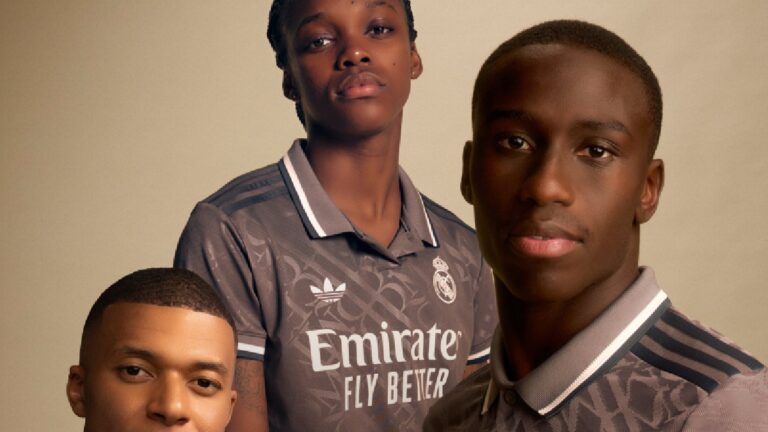 Linda Caicedo luce con Kylian Mbappé la nueva camiseta del Real Madrid para la temporada 2024/25