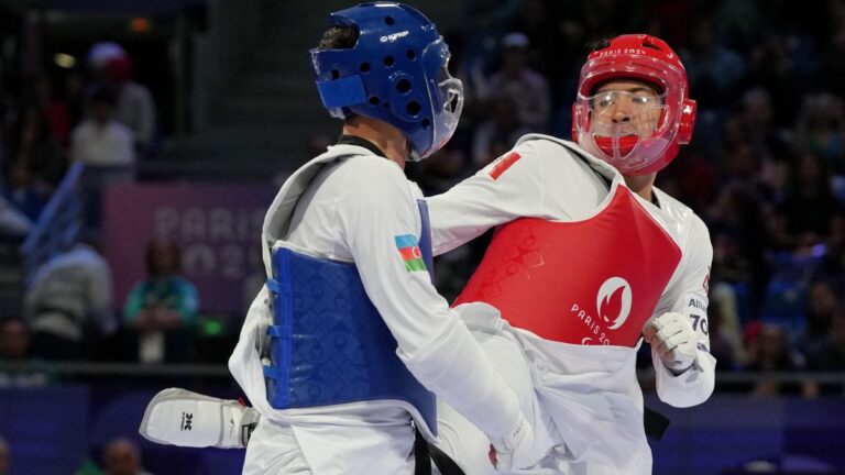 Luis Mario Nájera gana medalla de plata en el para taekwondo de Paris 2024