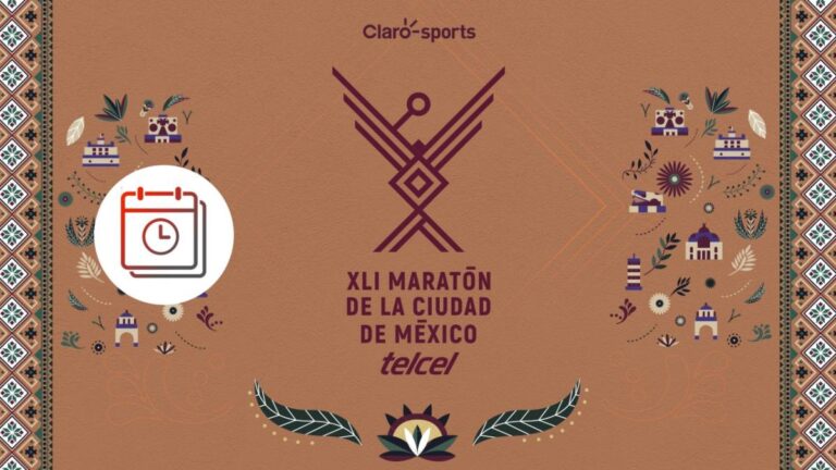 XLI Maratón Ciudad de México Telcel 2024, en vivo: Horario y dónde ver la competencia en directo online