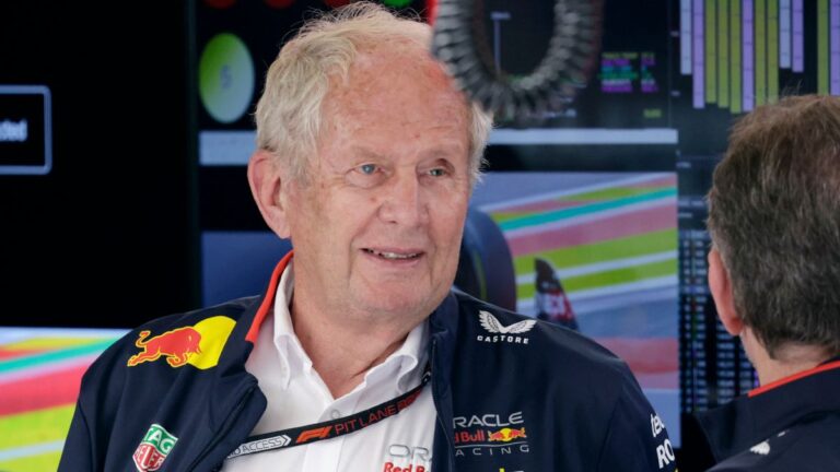 Helmut Marko y el rendimiento de Checo Pérez: “Cuando el coche empiece a reaccionar, recuperará su velocidad”