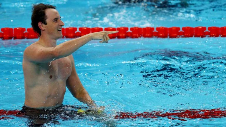 Cameron McEvoy se lleva el oro en los 50m estilo libre varonil en Paris 2024