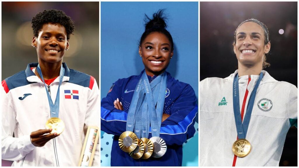 Marileidy Paulino, Simone Biles e Imane Khelif conquistaron Paris 2024 | Reuters