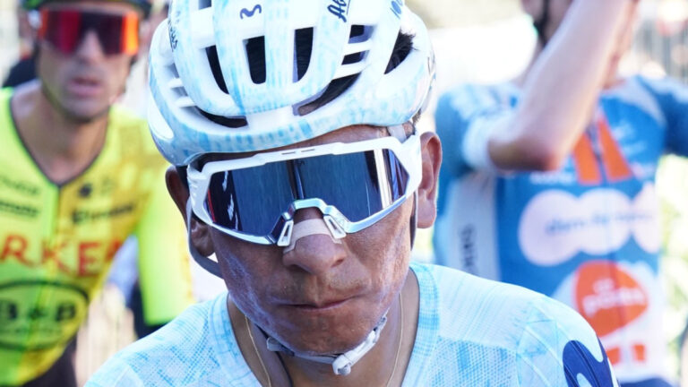 Nairo Quintana, motivado para lo que viene en La Vuelta: “Espero hacer un buen papel y llevar a Enric Mas lo más adelante posible”