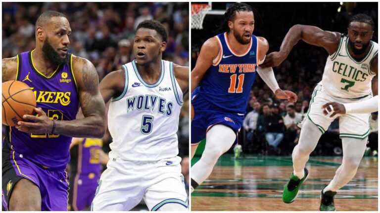 Knicks vs Celtics y Timberwolves vs Lakers, los partidos del Opening Night de la NBA