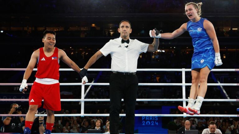 Highlights de boxeo de pista en Paris 2024: Resultados de las semifinales de 57kg femenil