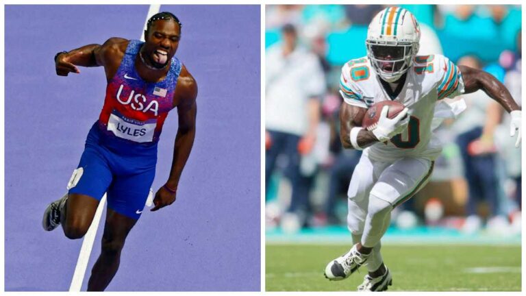 ¿Podría Tyreek Hill ganarle una carrera a Noah Lyles?