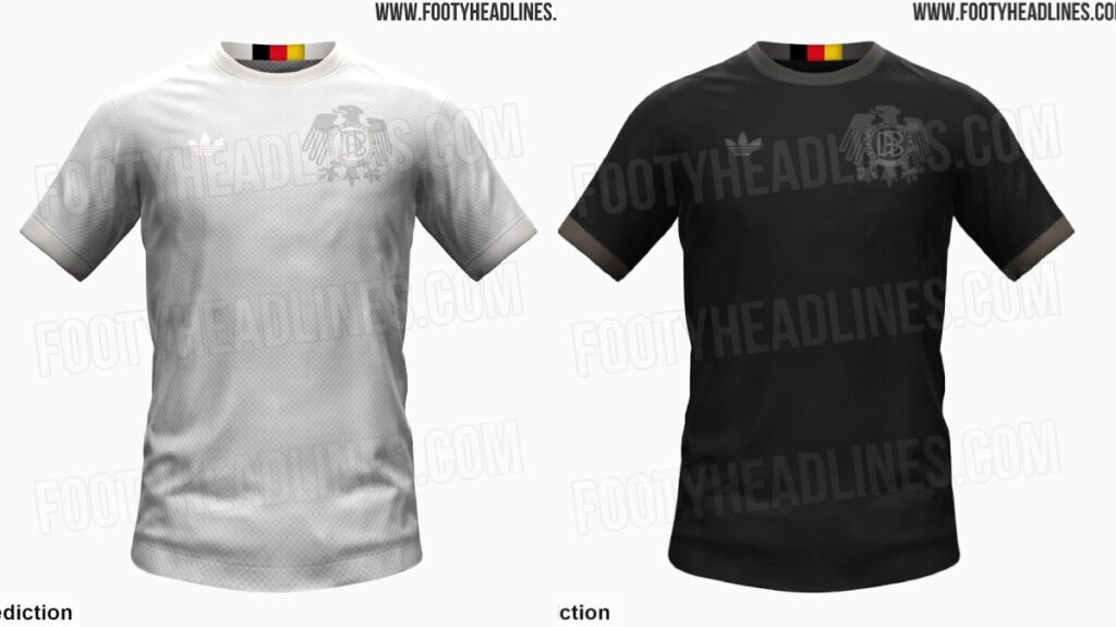 Nueva playera de la selección alemana de fútbol para el 2025