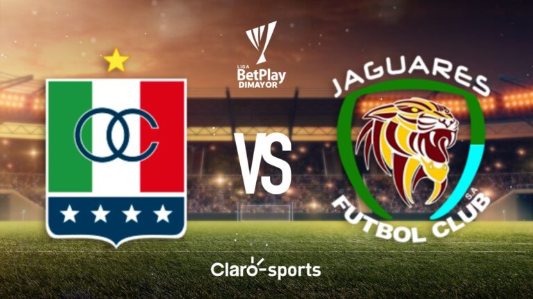 Once Caldas vs Jaguares en vivo la Liga BetPlay Dimayor 2024-II: resultado y goles de la fecha 7, en directo online