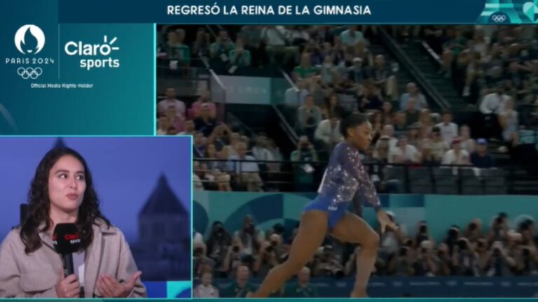 Elsa García: “Simone Biles sigue haciendo historia con cada presentación en Paris 2024”