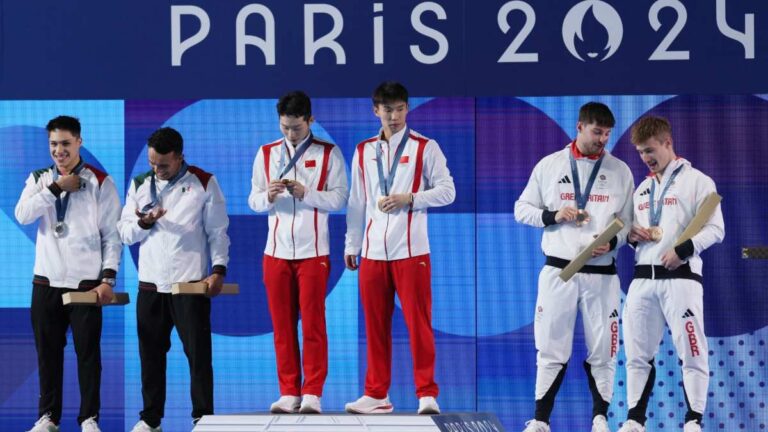 Highlights de clavados en Paris 2024: Resultados de la final trampolín sincronizado 3m varonil