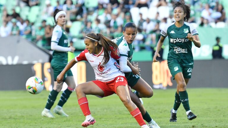 Santa Fe y Deportivo Cali, a dejarlo todo por el título de Liga Femenina