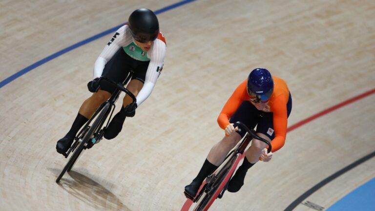 Highlights de ciclismo de pista en Paris 2024: Resultados de las eliminatorias y repechajes de velocidad femenil