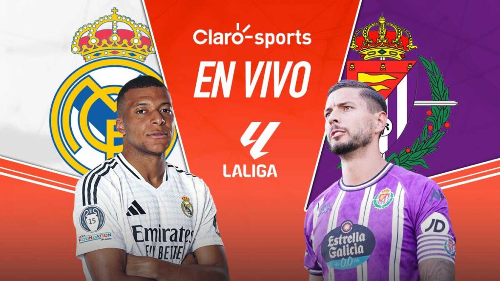 Real Madrid vs Valladolid, en vivo online. Claro Sports