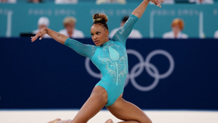 ¡Histórica medalla de oro para Brasil en gimnasia artística! Simone Biles se lleva la plata en la final de ejercicios de piso en Paris 2024