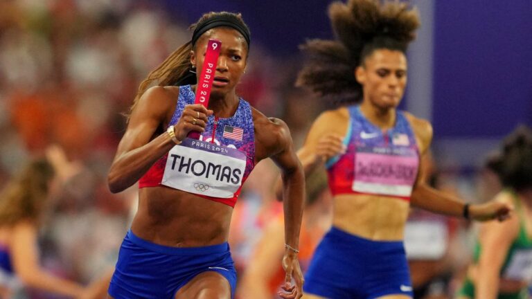 Highlights de atletismo en Paris 2024: Resultado de la final del relevo 4×400 femenil