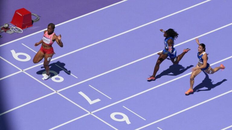 Highlights de atletismo en Paris 2024: Resultados del repechaje 200 metros femenil