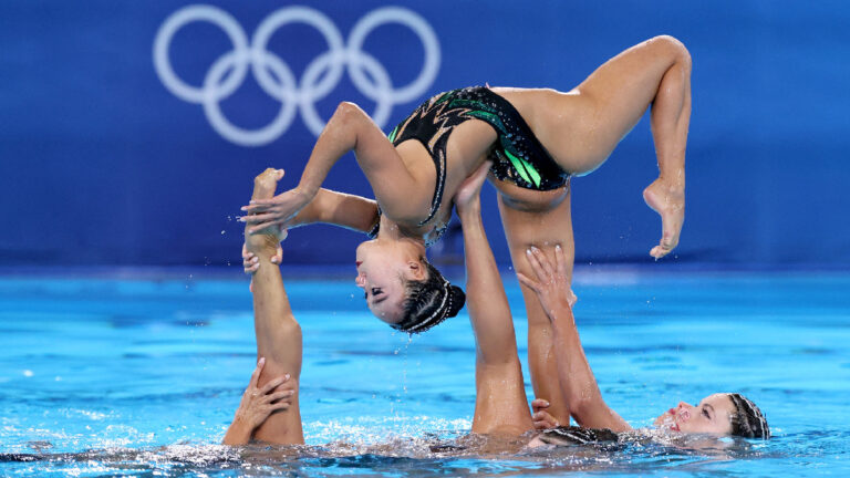 Highlights de natación artística en Paris 2024: Resultados de la rutina acrobática por equipos