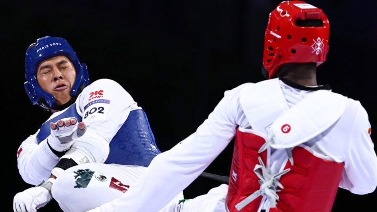 Carlos Sansores termina en cuarto lugar de los +80kg del taekwondo de Paris 2024