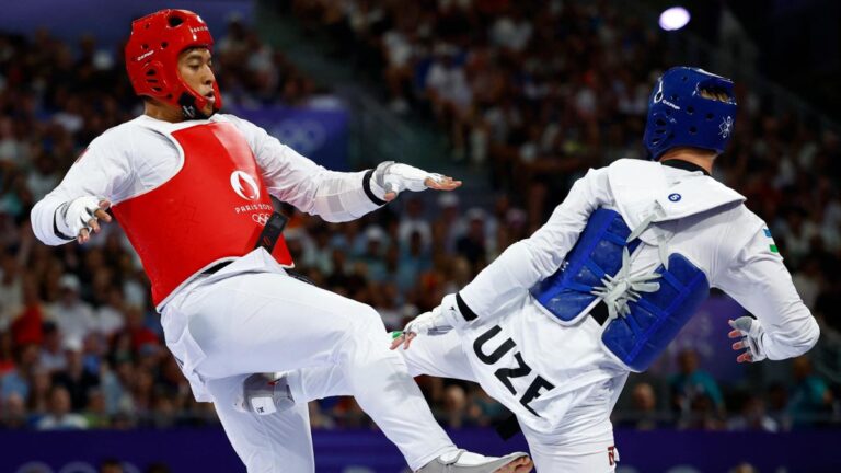 Carlos Sansores va por la medalla de bronce en el taekwondo +80kg de Paris 2024