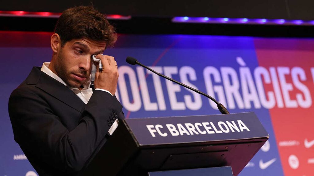 Sergi Roberto ficha por el Como 1907 de la Serie A. Reuters