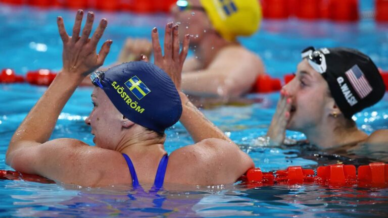 Highlights de natación en Paris 2024: Resultado de las semifinales de los 50m estilo libre femenil