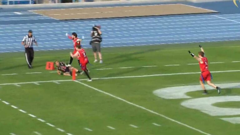 Suiza vence a México en el partido por el tercer lugar varonil del Mundial de Flag Football