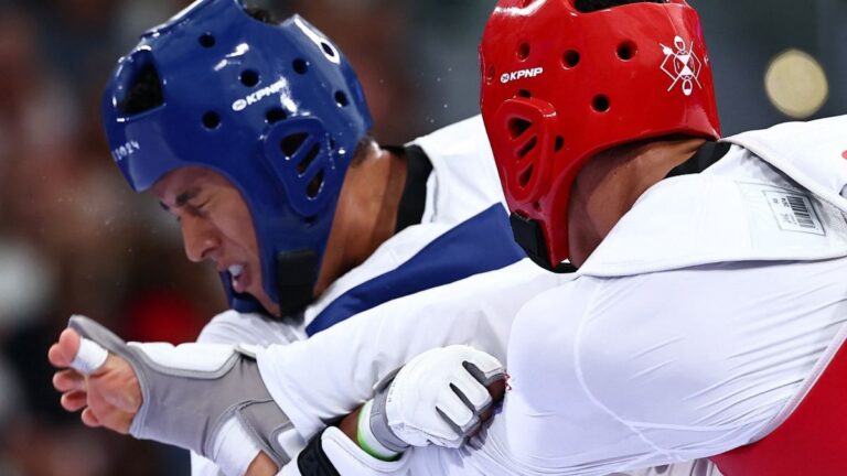 Highlights de taekwondo Paris 2024: Resultados de Carlos Sansores en los octavos y cuartos de final +80kg varonil