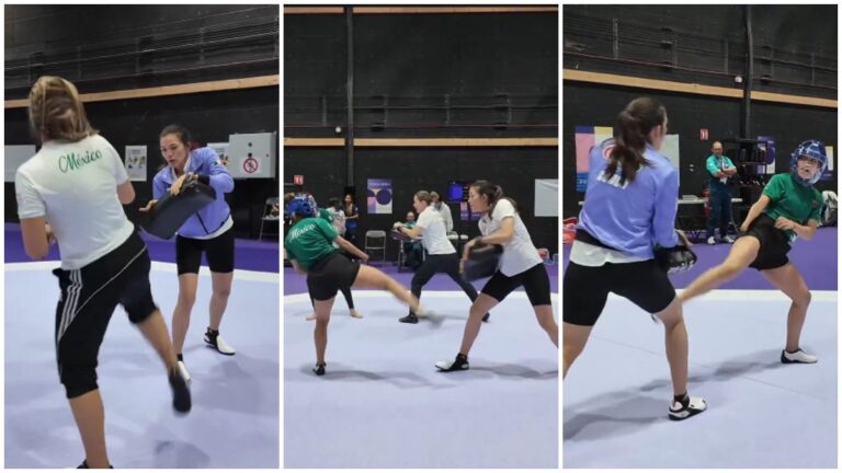 ¡Duro entrenamiento! Así se prepara el equipo mexicano de para taekwondo en Paris 2024