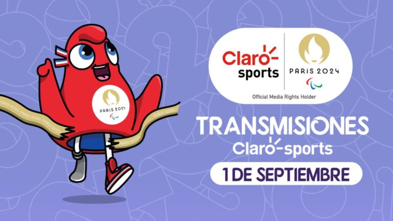 Paris 2024 en vivo por Claro Sports: Agenda y guía de la programación de hoy 1 de septiembre en los Juegos Paralímpicos