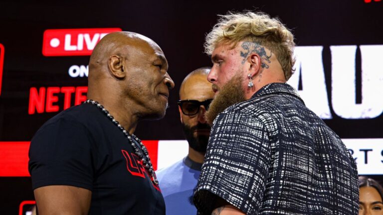 Mike Tyson y Jake Paul tienen un intenso nuevo intercambio con amenaza incluida: “Será su funeral”