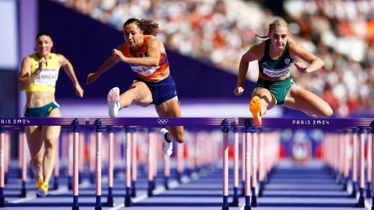 Highlights de atletismo en Paris 2024: Resultados del repechaje 100 metros vallas y primera ronda 4×100 metros relevo femenil