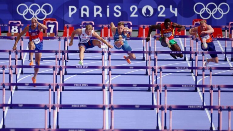 Highlights de atletismo en Paris 2024: Resultados de 110m vallas, lanzamiento de disco y salto con garrocha del decatlón varonil