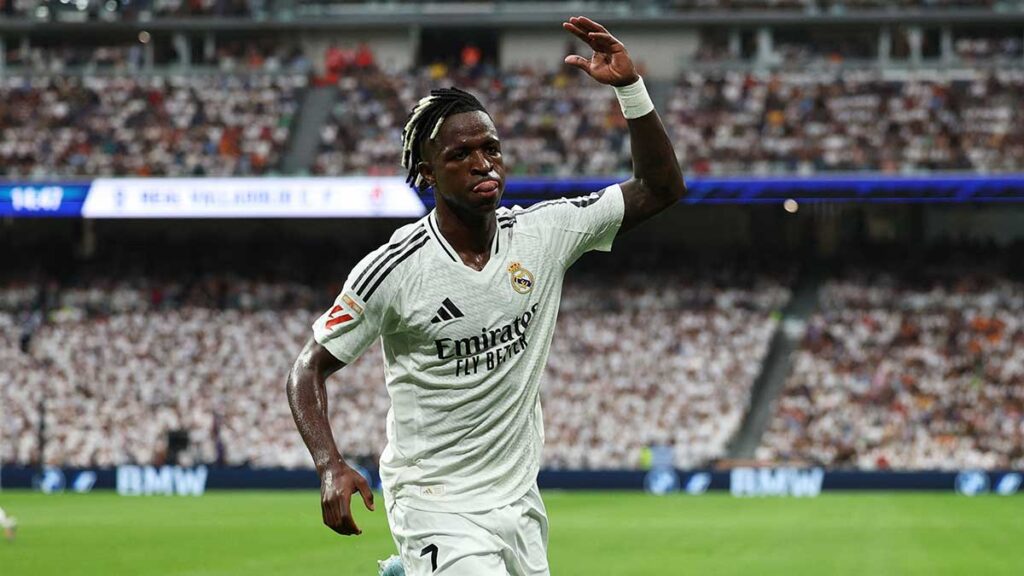 Vinicius se enfoca solo en el Real Madrid. Reuters