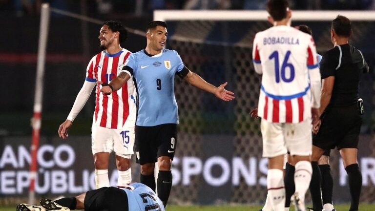 ¡Amargo adiós! Luis Suárez se va sin anotación y Uruguay empata sin goles en casa ante Paraguay