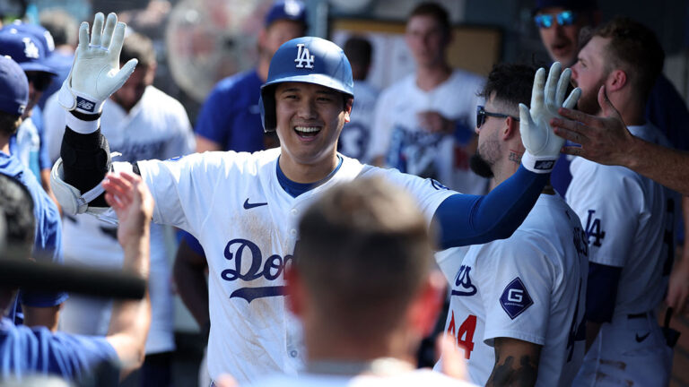 Los Angeles Dodgers vence a Cleveland Guardian en una tarde muy especial para Shohei Ohtani