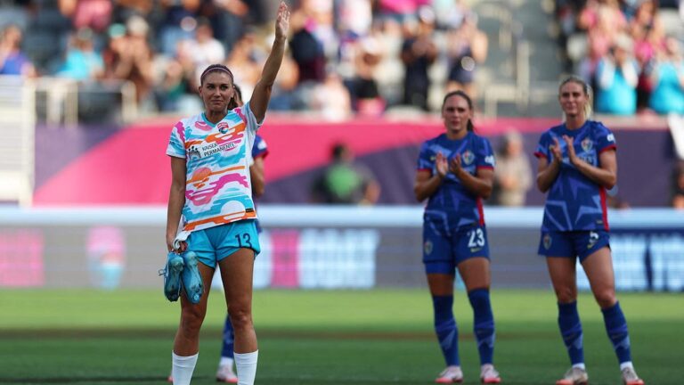 Alex Morgan tiene un triste retiro tras el descalabro de San Diego Wave en casa