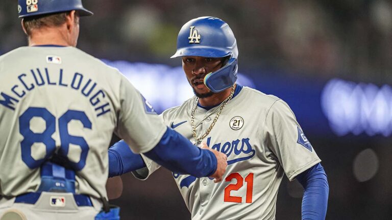 Dodgers logra un rally de siete carreras en la novena entrada para imponerse a los Braves