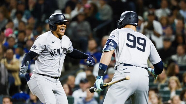 Juan Soto llega a su cuadrangular 40 con los Yankees que aplastan a los Mariners