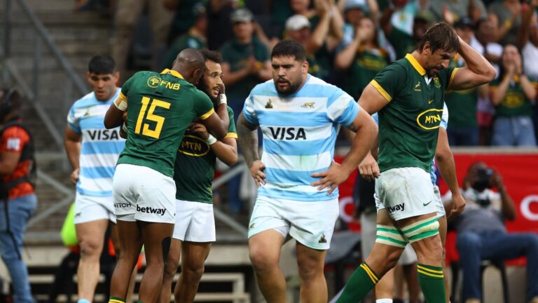 Los Pumas reciben una paliza ante Sudáfrica y cierran un Rugby Championship histórico