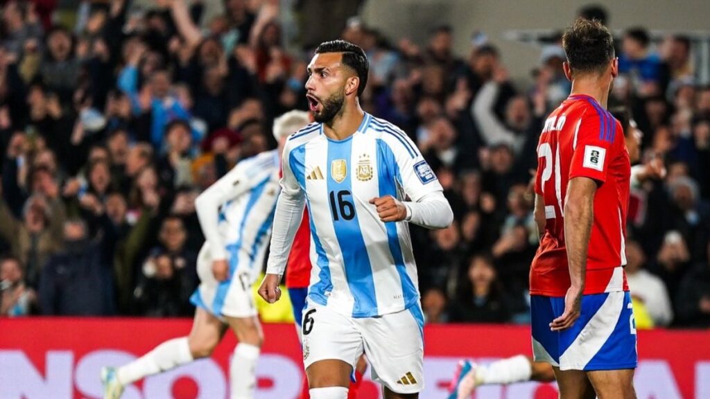 Valentín Castellanos debutó en la Selección Argentina | @tatycastellanos11