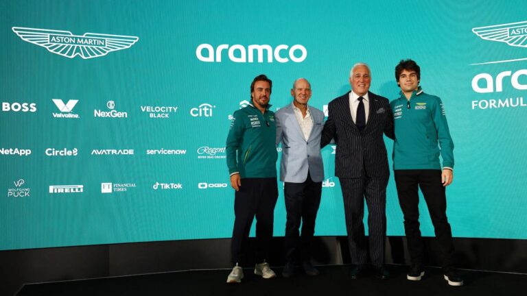 Fernando Alonso se ilusiona con la llegada de Adrian Newey: “Aston Martin es el equipo del futuro”