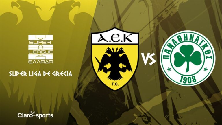 AEK Atenas vs Panathinaikos, streaming en vivo la jornada 6 de la Súper Liga de Grecia