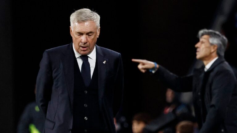 Ancelotti, sin tapujos: “No merecimos ganar ante la Real Sociedad”