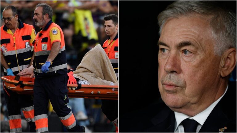 Ancelotti desea una pronta recuperación a Ter Stegen y hace un llamado a revisar la cantidad de partidos del calendario