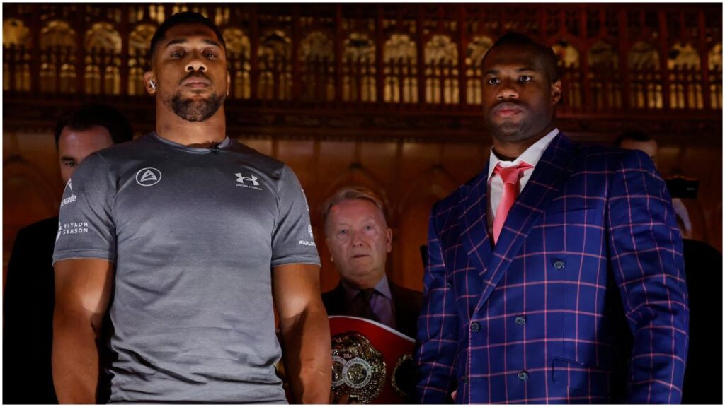 Anthony Joshua vs Daniel Dubois, la pelea por el campeonato de la FIB | Reuters