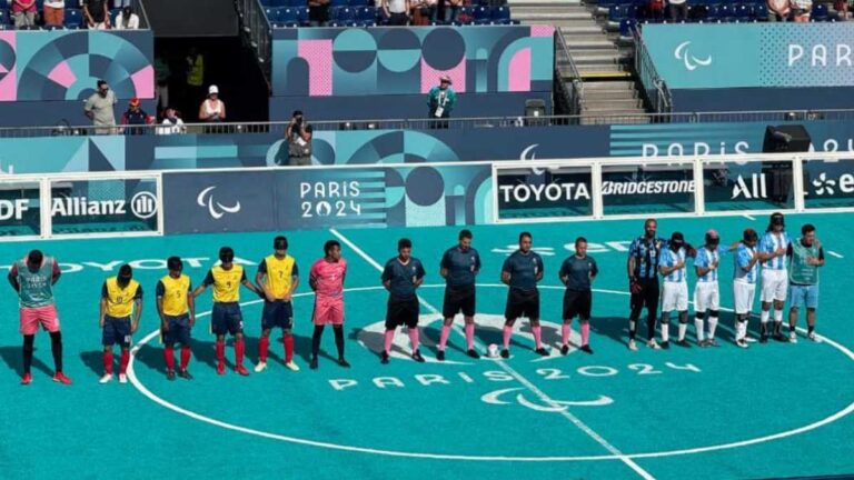 Highlights del fútbol para ciegos en los Juegos Paralímpicos Paris 2024: Resultados del Argentina vs Colombia varonil