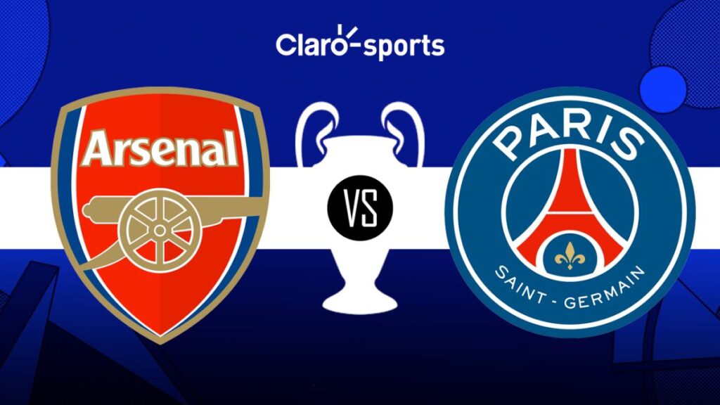 Arsenal vs PSG, en vivo dónde ver la UEFA Champions League