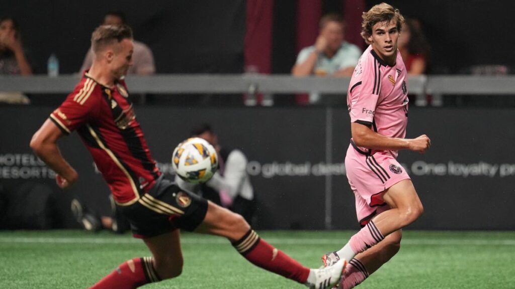 Atlanta United rescata el empate ante el Inter Miami con un Lionel Messi que tuvo minutos