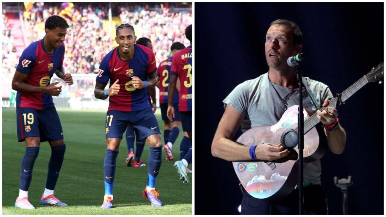 ¡Nueva camiseta! El Barcelona y Coldplay colaboran para el Clásico en el Bernabéu